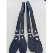 Likya lacivert Salpalı Deri Aparatlı Çanta Sapı - 3