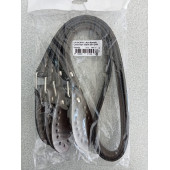 Likya lacivert  Salpalı Deri  Aparatlı Çanta Sapı - 4