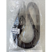 Likya Kahverengi Salpalı Deri Aparatlı Çanta Sapı - 1