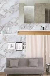 YAPIŞKANLI MUTFAK TEZGAH ÜSTÜ KAPLAMA 60cm*5mt DUVAR KAĞIDI STİKER - 2