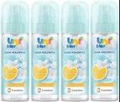 Uni Baby Bebek Kolonyası 150ML Nemlendiricili/Çiçeksi Ferahlık (4 Lü Set) - 1