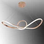 TT Aydınlatma TT002-FSR  Papyon Modeli Fransız Sarı Kaplama Led Avize thumbnail 1