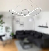 TT Aydınlatma TT002-KR  Papyon Modeli Krom Kaplama Led Avize thumbnail 2