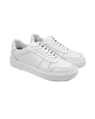 Rush Beyaz Hakiki Deri Erkek Spor Ayakkabı (Sneaker) Ayakkabı - 2