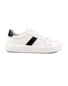 Fazer Beyaz-Siyah Hakiki Deri Erkek Spor (Sneaker) Ayakkabı - 1