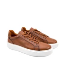 Breva Taba Hakiki Deri Erkek Spor (Sneaker) Ayakkabı - 1