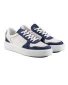 Trident Lacivert Süet Ve Beyaz Hakiki Deri Erkek Spor (Sneaker) Ayakkabı - 2