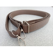 Likya BEJ Salpalı Deri Ayarlanabilir Çanta Sapı - 2