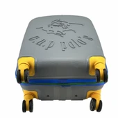 Cap Polo's Polipropilen Büyük Boy Valiz Gri thumbnail 8