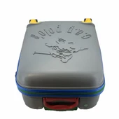 Cap Polo's Polipropilen Büyük Boy Valiz Gri thumbnail 5