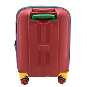 Cap Polo's Polipropilen Üçlü Valiz Set Kırmızı thumbnail 3