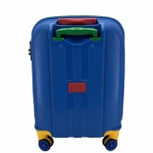 Cap Polo's Polipropilen Üçlü Valiz Set Mavi thumbnail 5