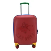 Cap Polo's Polipropilen Üçlü Valiz Set Kırmızı thumbnail 7