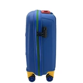 Cap Polo's Polipropilen Büyük Boy Valiz Mavi thumbnail 4