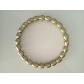 GOLD Arpa Ahşap Boncuklu Yuvarlak Halka Çanta Sapı - 3