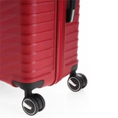 Ççs 5235 Polipropilen Büyük Boy Valiz Bordo thumbnail 4