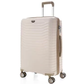 Ççs 5235 Polipropilen Orta Boy Valiz Beyaz thumbnail 2