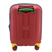 Cap Polo's Polipropilen Büyük Boy Valiz Kırmızı thumbnail 4