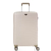 Ççs 5235 Polipropilen Büyük Boy Valiz Beyaz thumbnail 1