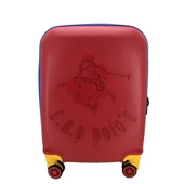 Cap Polo's Polipropilen Orta Boy Valiz Kırmızı thumbnail 1