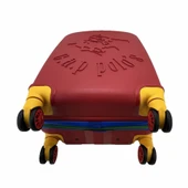 Cap Polo's Polipropilen Büyük Boy Valiz Kırmızı thumbnail 7