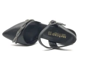 Mehtap Çapraz Burgu Taş Detaylı 6 cm Topuklu Kadın Klasik Ayakkabı thumbnail 5