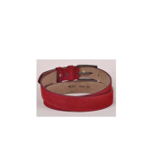 TRG POLO 4,5 Cm Kırmızı Hakiki Nubuk Deri Kemer -0159 - 2