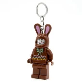 LEGO Minifigures KE180H Iconic Chocolate Bunny Led Key Chain thumbnail 2