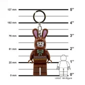 LEGO Minifigures KE180H Iconic Chocolate Bunny Led Key Chain thumbnail 3