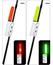 Valkyrie 2 Adet Şarjlı LED Kamış Olta Ucu Işığı Su Geçirmez USB Evrensel Uyumlu Gece Balıkçılığı - 4