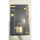 Doras 32 Mm Sarı Döküm Asma Kilit - 3