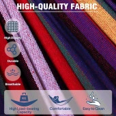 Valkyrie Çift Kişilik XL 260x150cm Kemerli Kolay Kurulabilir Kanvas Hamak Çantalı - 9