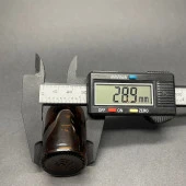 15 Ml Amber Cam Damlalıklı Şişe , Gold Metalik Kapak , 15 Cc Kahverengi Cam Damlalıklı Şişe x 6 Adet thumbnail 3