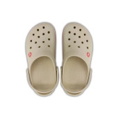 CROCS CROCBAND BEJ KIRMIZI ÇİZGİLİ ÇOCUK TERLİK - 2