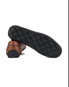 Datça Kahverengi Hakiki Deri Erkek Loafer Ayakkabı thumbnail 3