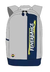 Me Lisanslı Fenerbahçe Kaligrafik Baskılı Gri Çanta - 1