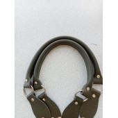 Likya  HAKİ RENKLİ 60 cm Borulu Deri Çanta Sapı - 3