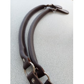 Likya KAHVERENGİ 60 cm Borulu Deri Çanta Sapı - 4