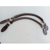 Likya KAHVERENGİ 60 cm Borulu Deri Çanta Sapı - 5