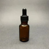 15Ml Kahverengi Cam Damlalıklı Şişe , Siyah Plastik Kapak , 15Cc Amber Cam Damlalıklı Şişe x 6 Adet thumbnail 2