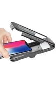 PORTATİF UNİVERSAL MOTOSİKLET BİSİKLET SU GEÇİRMEZ TELEFON TUTUCU DOKUNAMTİK - 7