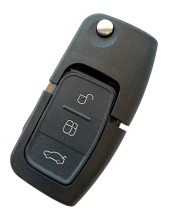 Ford Focus 2 Fiesta Mondeo Fusion Anahtar Kabı Kumanda Kabı Oto Anahtarlık Logolu - 1