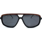 XBLACK 8331 C3 Erkek Güneş Gözlüğü 60 Mat Siyah - 1