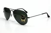 Ray-Ban RB3025 AVIATOR LARGE Erkek Güneş Gözlüğü 58 Siyah - 2