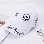 Valkyrie Trucker Şapka Unisex Metal Tokalı Ayarlanabilir Beyzbol Beyaz - 2