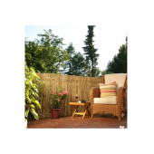 Polybotum Doğal Kamış Hasır Çit 1m X 5m Doğal Bambu -bahçe Çiti - Gölgelik Hasır -tavan Dekorasyon - 3