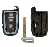 Hyundai Ix35 Santa Fe Sonata Elantra 3 Tuşlu Logolu Smart Anahtar Kumanda Kabı Oto Anahtarlık thumbnail 4