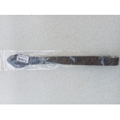 Likya SİYAH Düz Salpalı Deri Bombeli Çiftli Çanta Sapı - 4