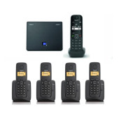 Gigaset AS690 IP 5 Dahili Dect Telsiz Kablosuz Telefon Santrali - 1