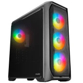 ZALMAN 600W M5 MF 4-RGB FANLI GAMING MID TOWER PC KASASI thumbnail 1